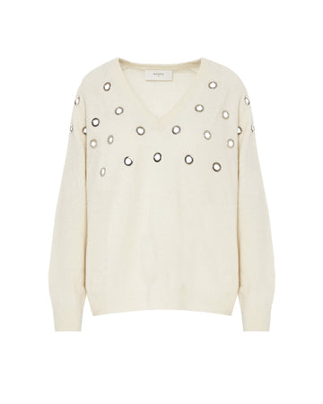 Maglia C/Carrè Con Anelli Vela Beatrice B. 24FA8616LEONA
